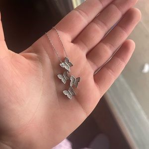 Butterfly Necklace 925